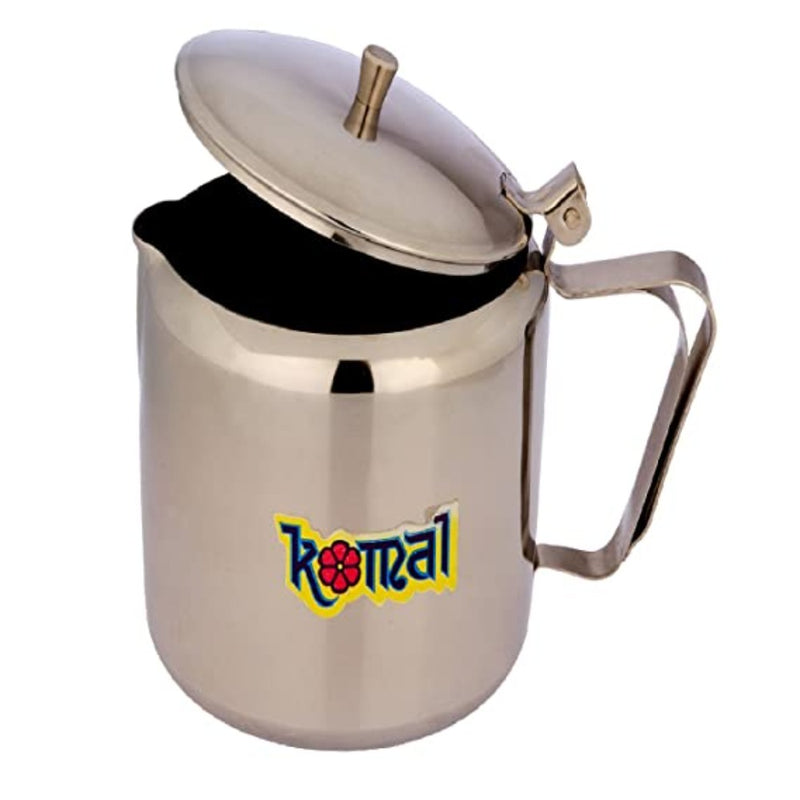 Komal Stainless Steel 750 ML Coffee Pot - 3