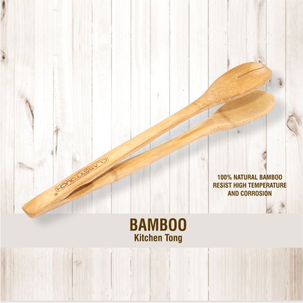 Classy Touch Bamboo Tong
