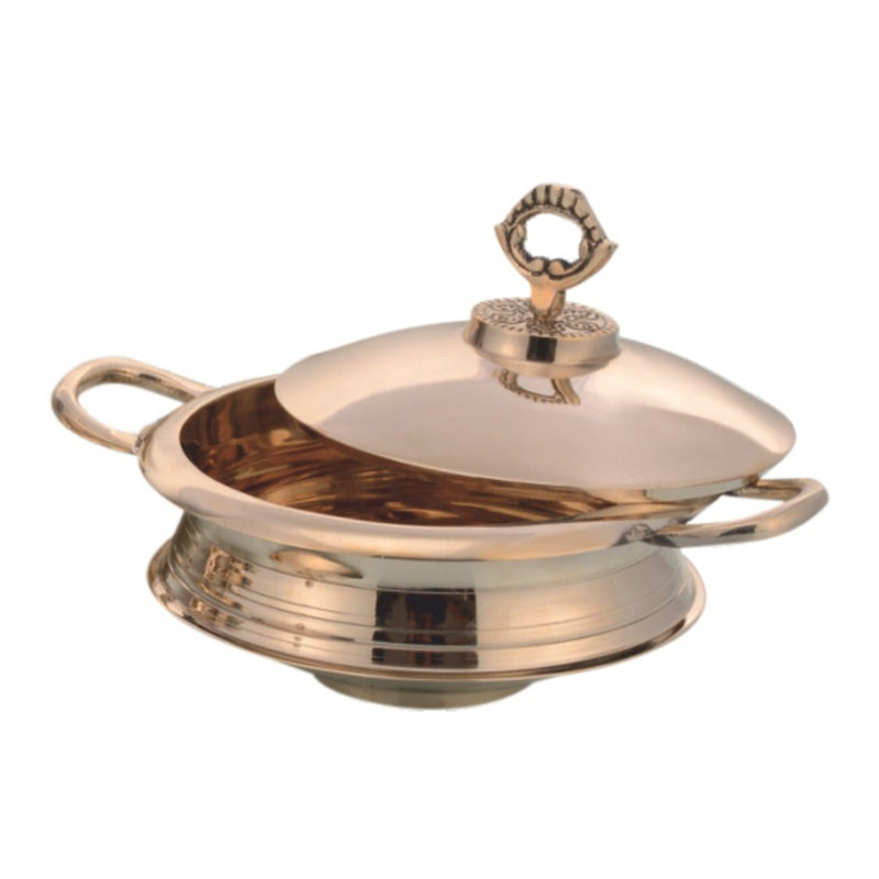 Lacoppera Bronze Serving Handi with Lid - LH-1003-H2- 5