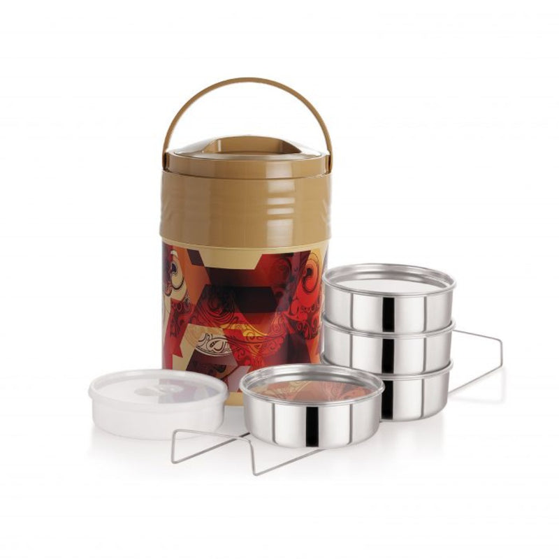 Cello Meal Kit 355 ML Stainless Steel Lunch Box - 1