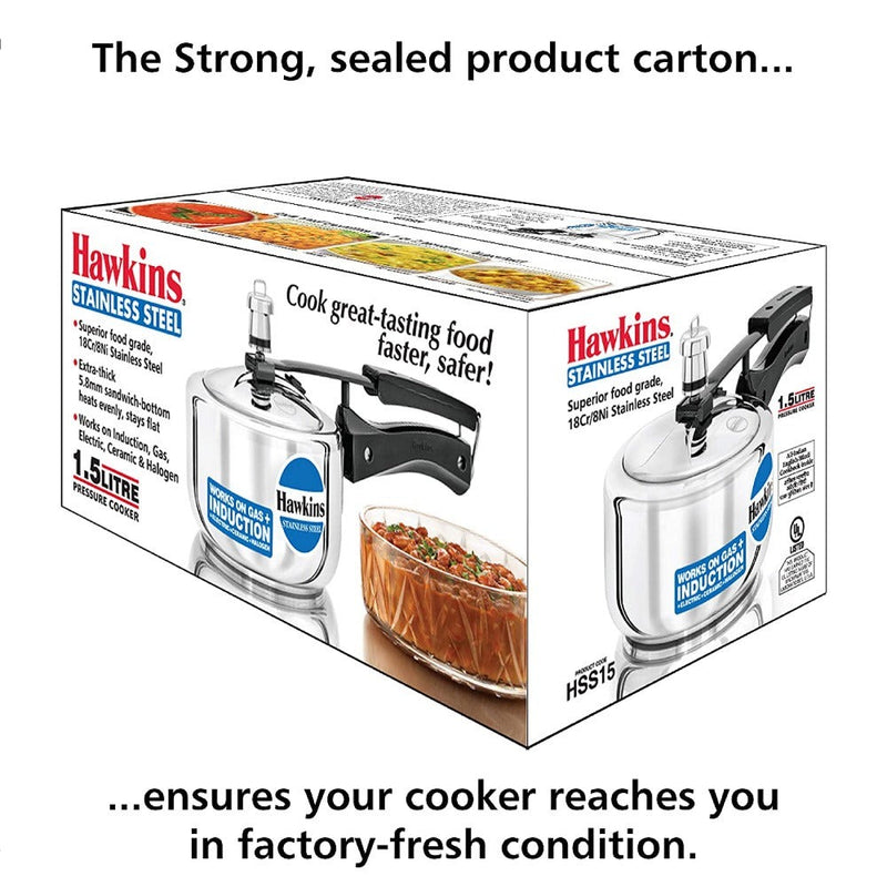 Hawkins Stainless Steel Pressure Cookers - 3