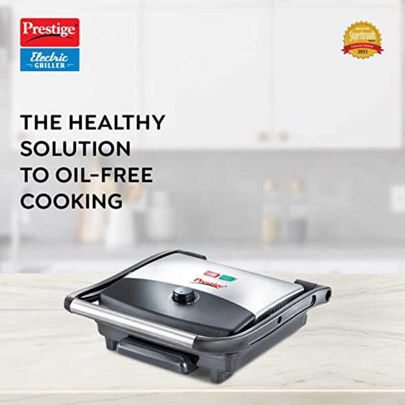 Prestige PEG 1.0 2000 Watts Electric Commercial Grill Toaster with Detachable Oil Collector  - 41484 - 2