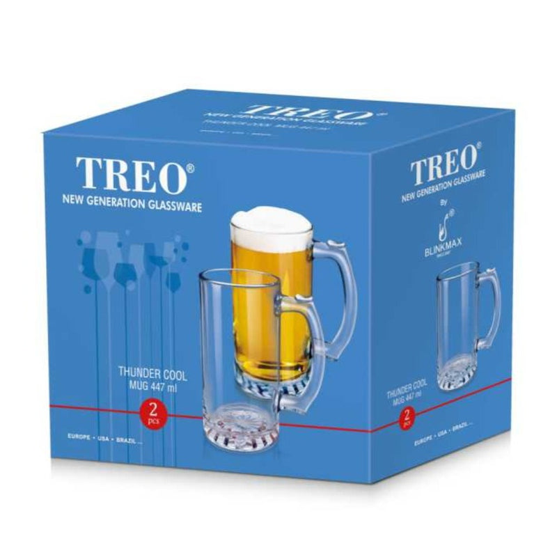 Treo Thunder Cool 447 ML Beer Mug - 3